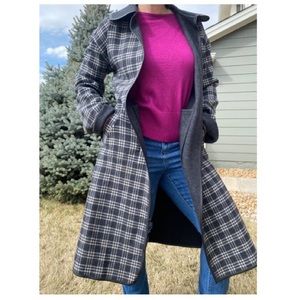 Vintage Pendleton reversible wool coat